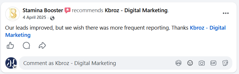 Client review